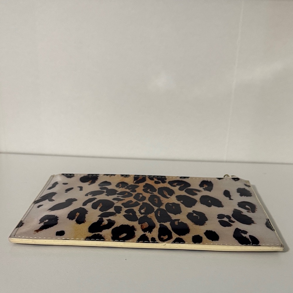 Kate Spade Black and Tan Animal Print Pouch - Picture 3 of 7